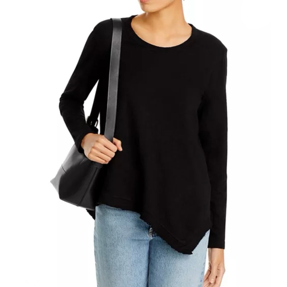 Wilt asymmetric hem long sleeve tee S